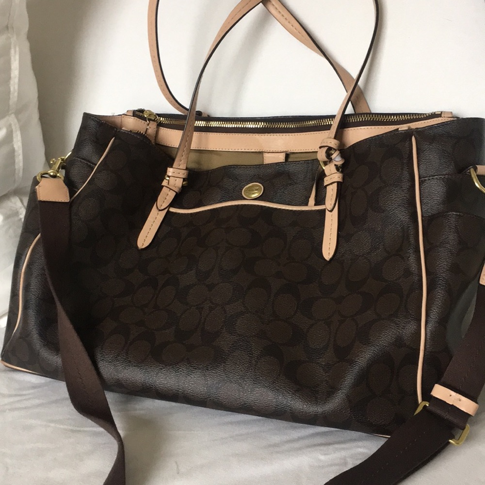 Coach diaper bag